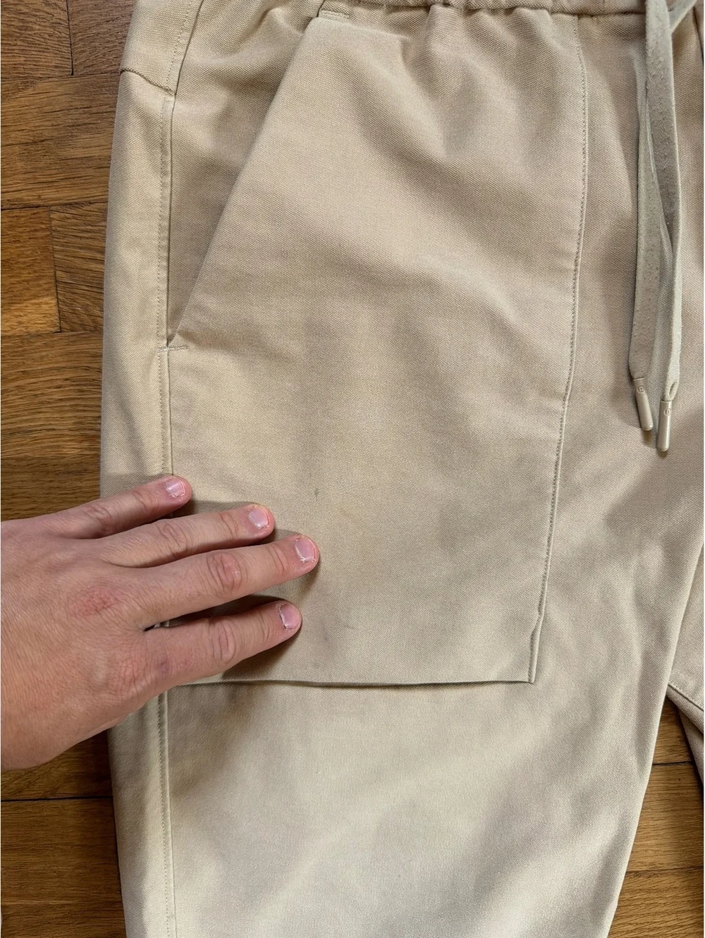 Medium - Men - Lululemon Beige Casual Pants